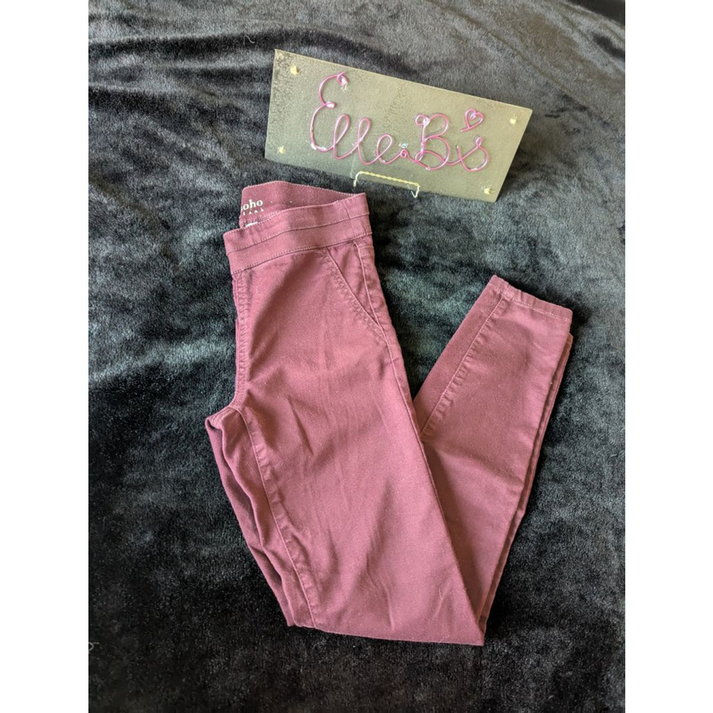 EUC SOHO Cranberry Pants XS